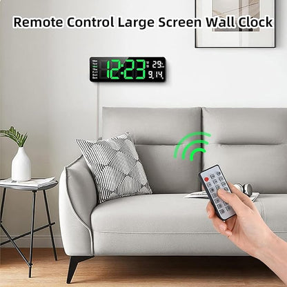 Digital LED Wall Clock | ساعة حائط رقمية LED