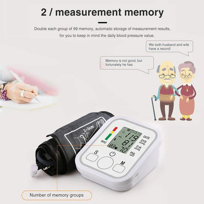 Electronic Blood Pressure Monitor | جهاز قياس ضغط الدم الإلكتروني