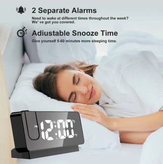 Digital LED Wall Clock | ساعة حائط رقمية LED
