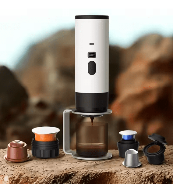 Automatic Coffee Maker  ماكينة قهوة محمولة أوتوماتيكية
